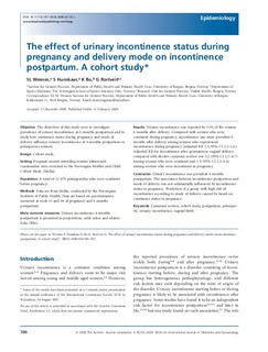 Urinary Retention Postpartum, PDF, Childbirth